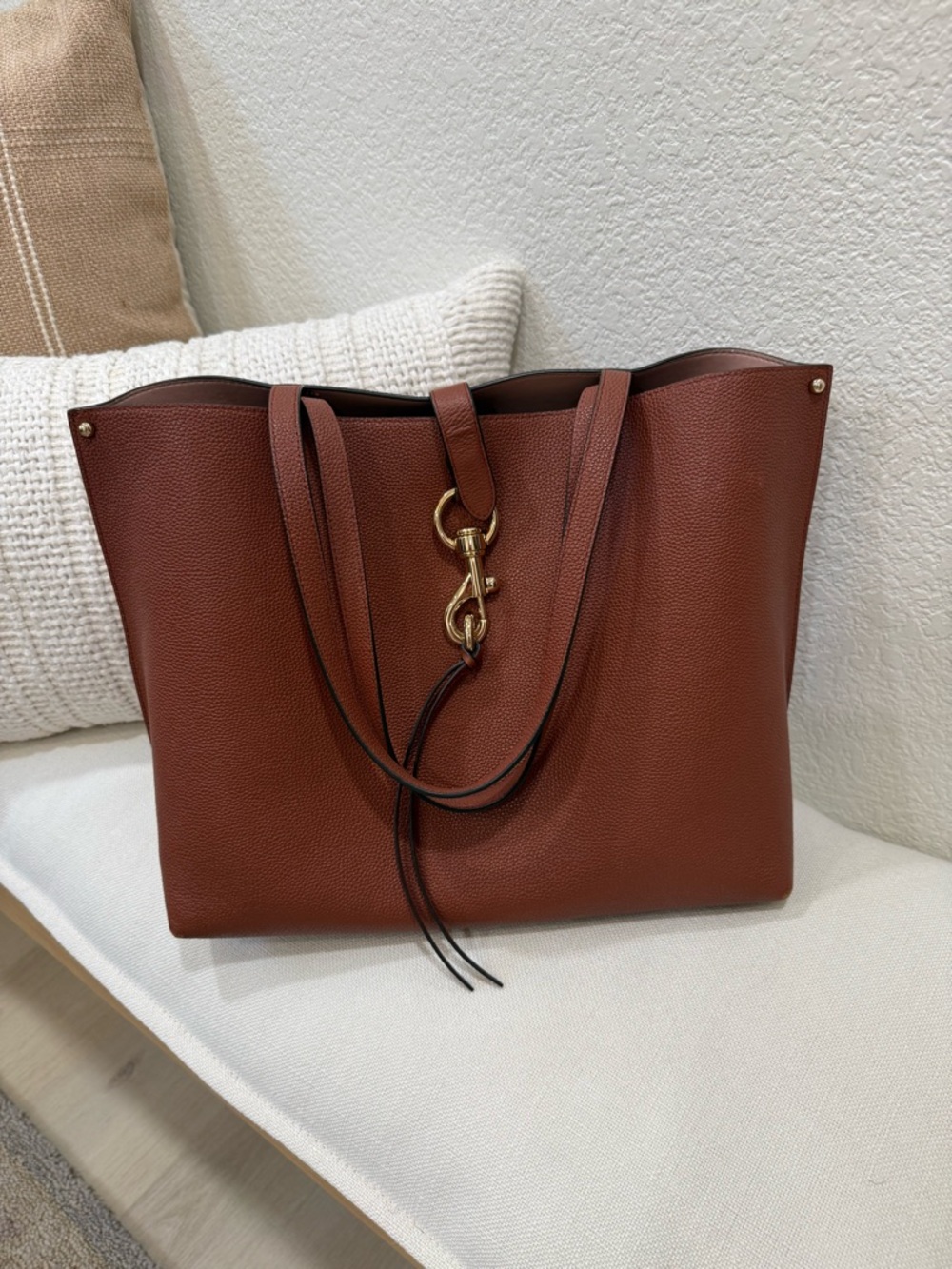 Rebecca Minkoff Megan Leather Tote - Acorn
